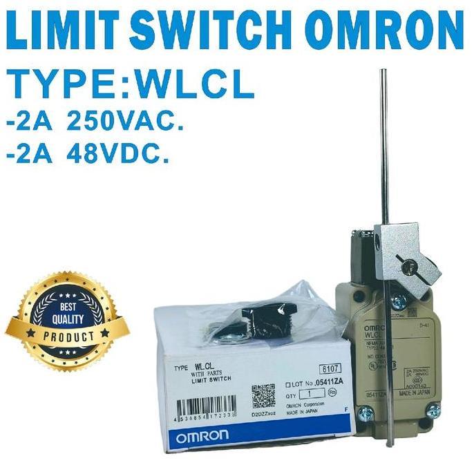 TERBARU - LIMIT SWITCH OMRON WLCL LIMIT SWITCH