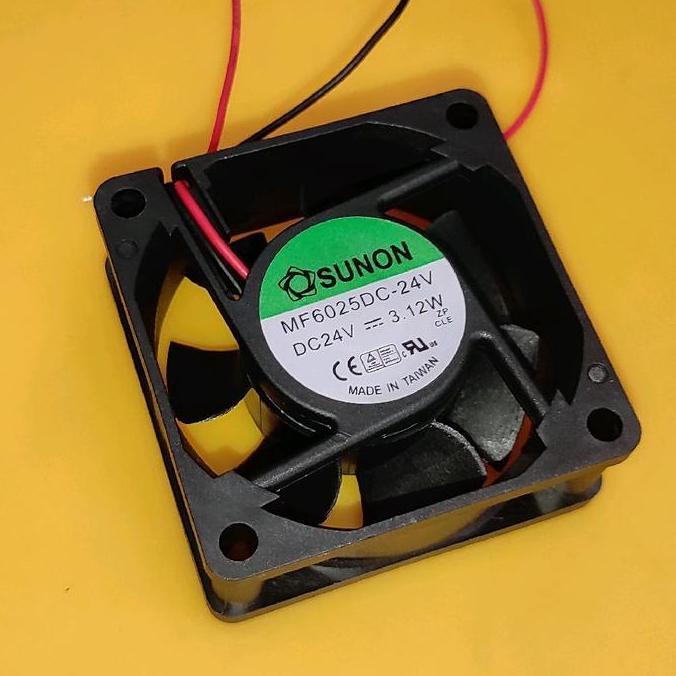 FAN 24V 6CM X 6CM BRUSHLESS COOLING COOLER EXHAUST DC 24 VOLT PCMED