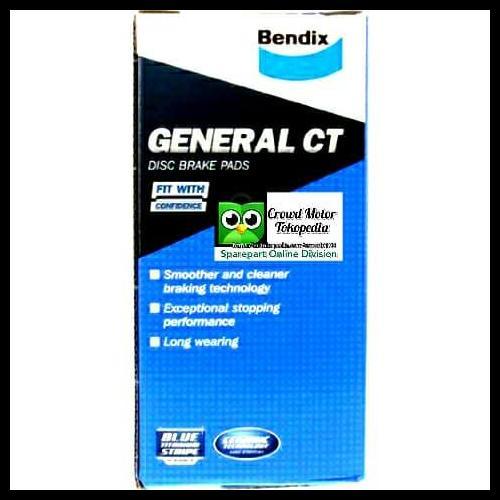 TERBARU BENDIX KAMPAS REM DEPAN D'MAX D-MAX DMAX 2009 BENDIX 