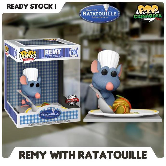 Funko Pop Disney - Remy With Ratatouille 6 Inch #1209