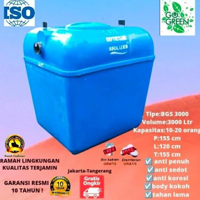 VIRALL SEPTICTANK, SEPTICTANK BIOTECH, BIOLUXS 3000 LITER ''
