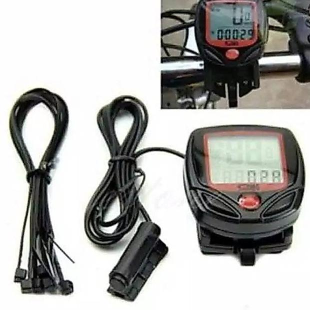 Speedometer Sepeda Sunding Terjamin Red Sunding Diskon