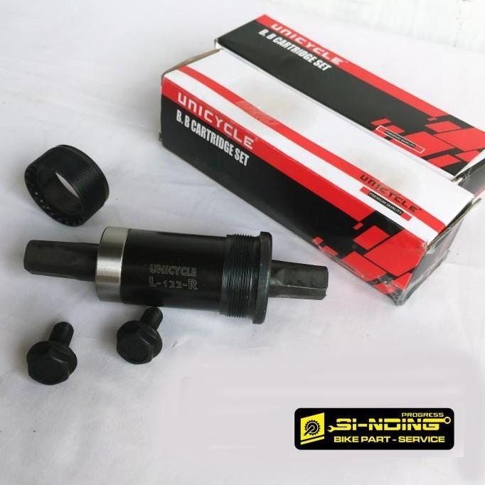 BOTTOM BRACKET SEPEDA BB KOTAK 122 UNICYCLE