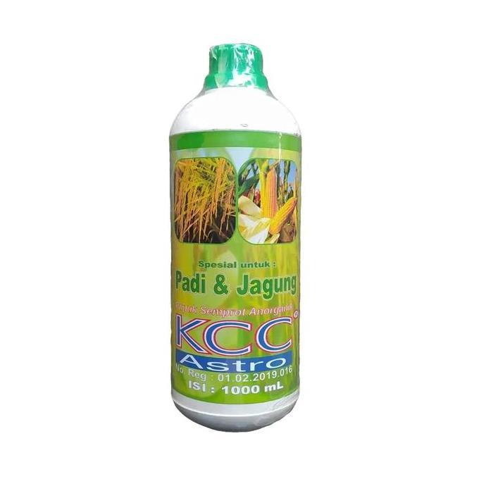 Pupuk Organik Cair Kcc Astro Pupuk Semprot Padi Dan Jagung 1 Liter