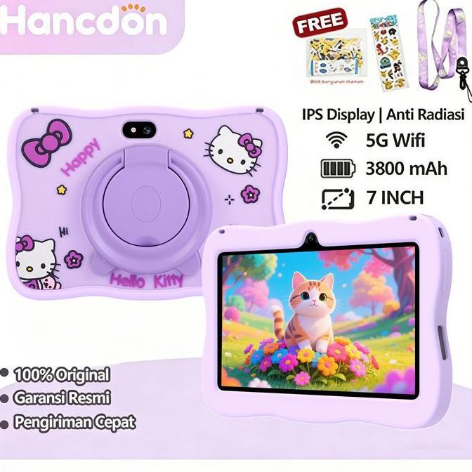 [Beli 1 Dapat 9+COD]Hancdon 7 inch Tablet Edukasi Anak/tablet anak Anak F06/Tablet Android Untuk Bel