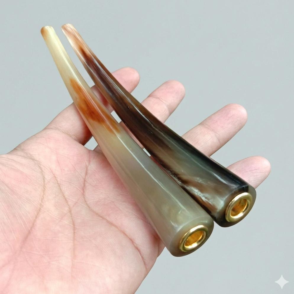 Flash Sale Cod Once Pipa Roko Tanduk Kerbau Asli Premium Berbagai Variasi Anti Cacat