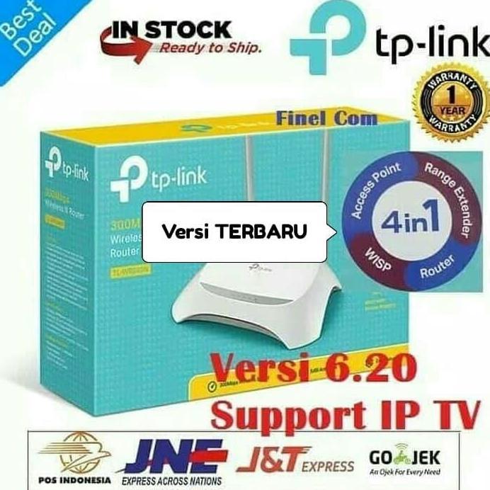TPLINK TL WR840N Router 300Mbps AP Repeater Extender WISP