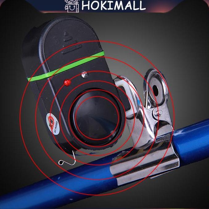 TUMOLOX Alarm Pancing Indikator Pendeteksi Ikan Baterai Fishing Alarm