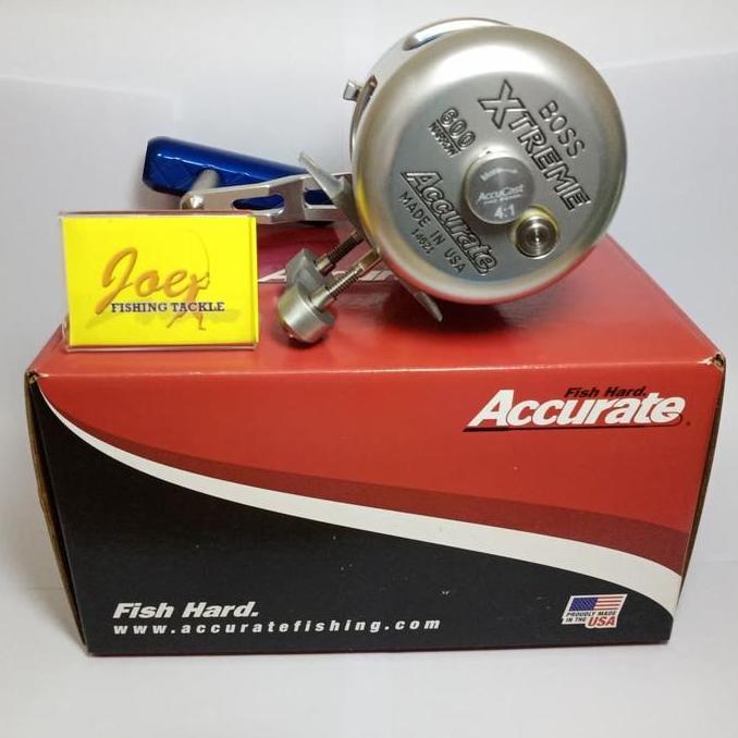 NEW Accurate BX600N Boss Extreme Reel Overhead Jigging Alat Pancing OH