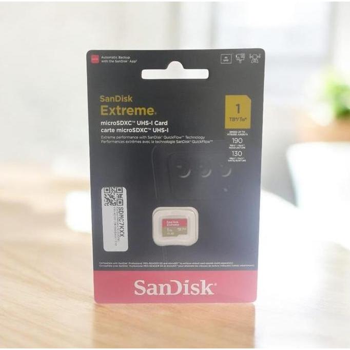 Card- Micro Sd 1Tb Sandisk Extreme 190 Mb/S 1 Tb Sdxc Card Memory