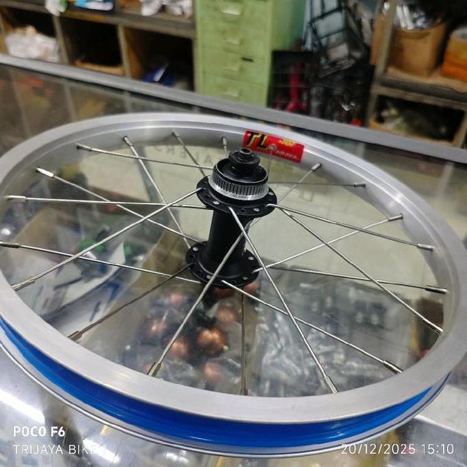 Wheelset 16 Murni 305 Araya Hub Shimano Rm-435 Disc Brake Center Lock Spoke Stainless