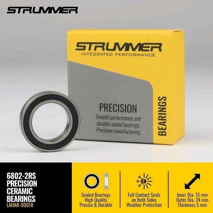 Bearing Hub Ceramic 6802-2Rs Strummer Mt650 Boost Hr10