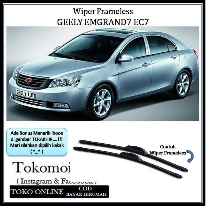 TERBARU WIPER KARET ELASTIS GEELY EMGRAND7 EC7