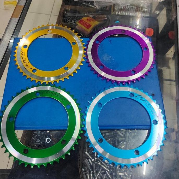 CHAINRING LASCO 44T BCD 130 LASCO ORIGINAL SINGEL SPEED FOLDING FIXIE BMX