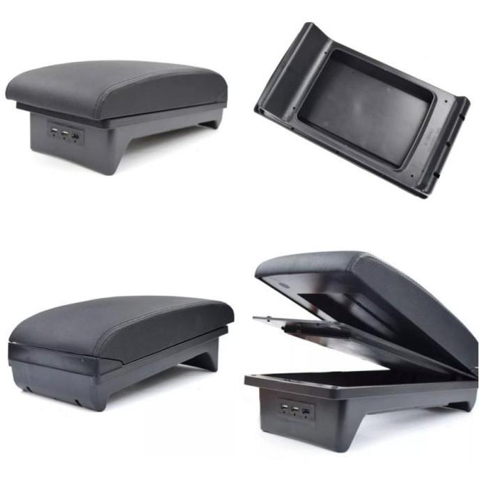 Armrest Sliding Xpander Console Box Mobil 3 Usb Port All New Livina