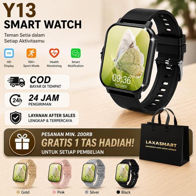 Smartwatch Sport  Layar  1.83" HD Touchscreen -  Jam tangan Bisa Terima/Tolak Telepon, Monitor Tidur