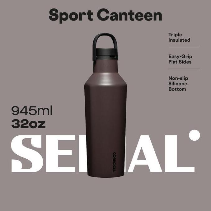 CORKCICLE Sport Canteen 32oz - Cacao