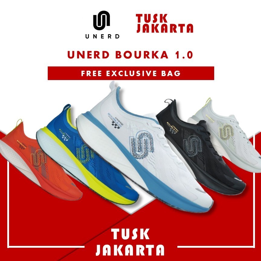 Sepatu Unerd Bourka Sepatu Sport Running Performance Sepatu Olahraga Lari Unerd