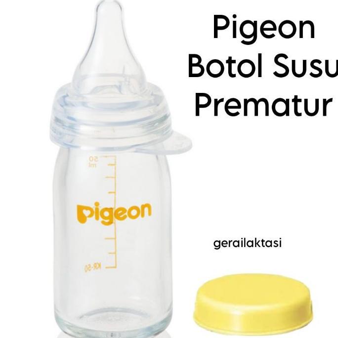 Pigeon Botol Susu Bayi Prematur - Botol Kaca Dan Dot Khusus Bayi Prematur