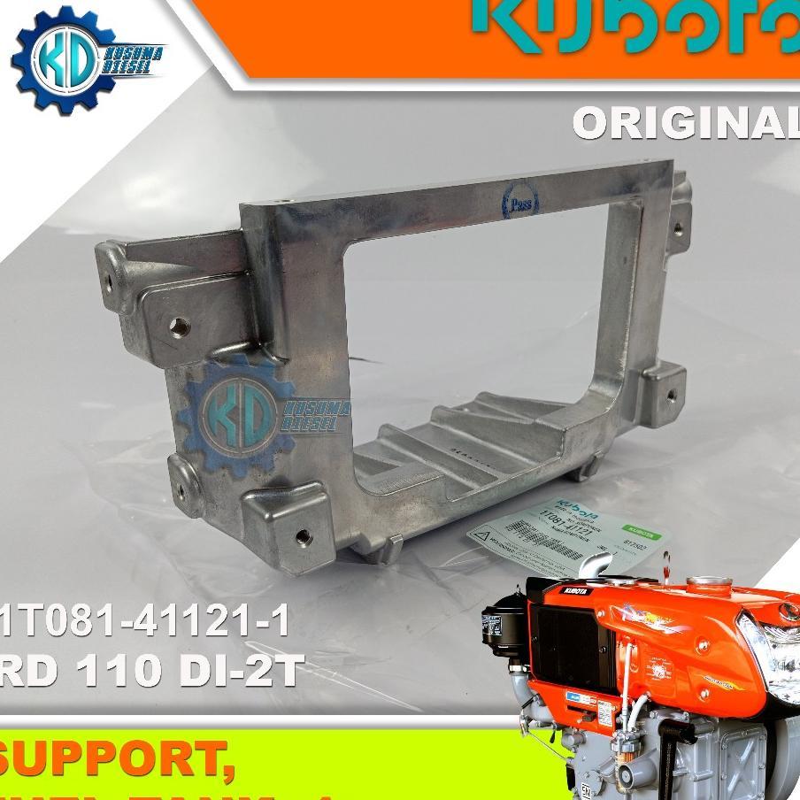 Support Fuel Tank 1 Rd 110 2T - Dudukan Lampu - Ori -  Dudukan Tanki - Tengki - Sparepart Diesel Kub