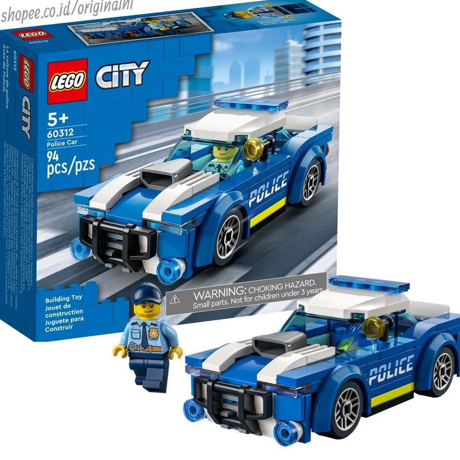 Lego 60312 Police Car - 94 Pcs Dengan Action Figure