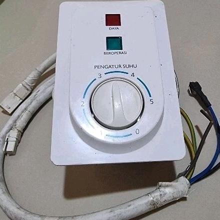 Tombol Pengatur Suhu Set Thermostat Freezer Box Polytron Pcf-117
