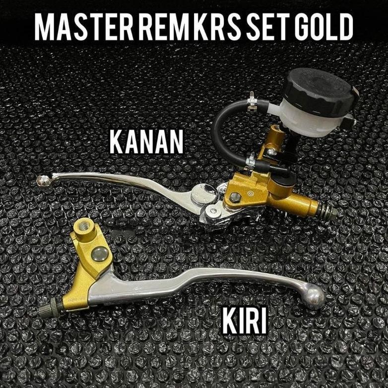 Master Rem KRS Set Kanan Kiri Master Rem KRS Brake Pum KRS ER6 Universal