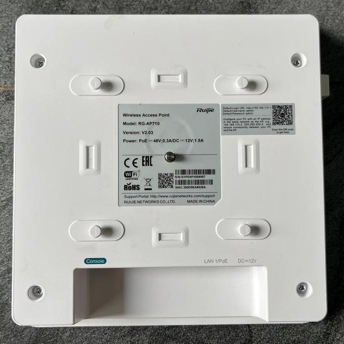 RUIJIE Wireless Access Point RG-AP710 802.11ac Dual Band Murah