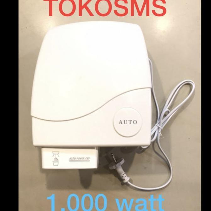 Bebasaja- Hand Dryer Listrik Hand Dryer Low Watt Pengering Tangan 1.000 Watt Kecil Handdryer Wastafe