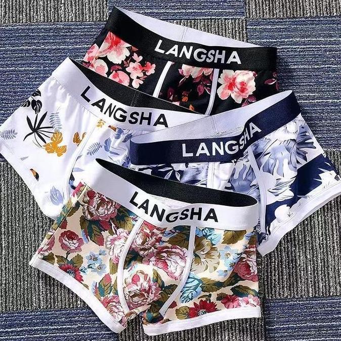 Cueca - Vimisu Celana Dalam Pria Boxer Motif Bunga Terbaru