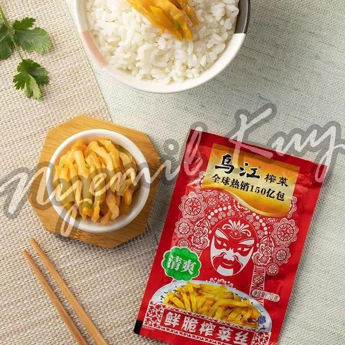 Wujiang Acar - Sayur Asin - Wujiang Zhacai - Rumput Laut Mala 60-80g