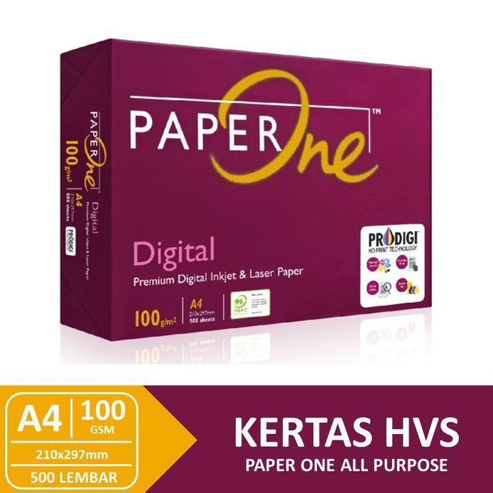 Kertas Hvs A4 100Gr Paper One