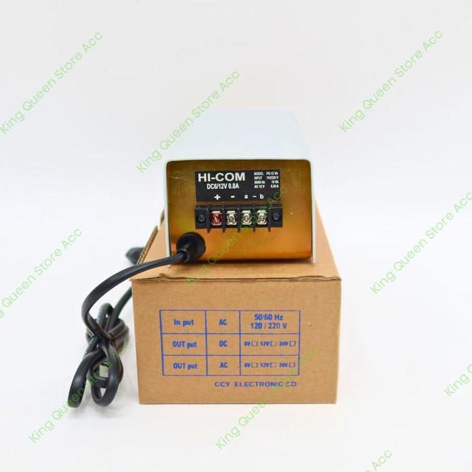 Adaptor Intercom 12V Adaptor / Power AC/DC For Intercom 12V