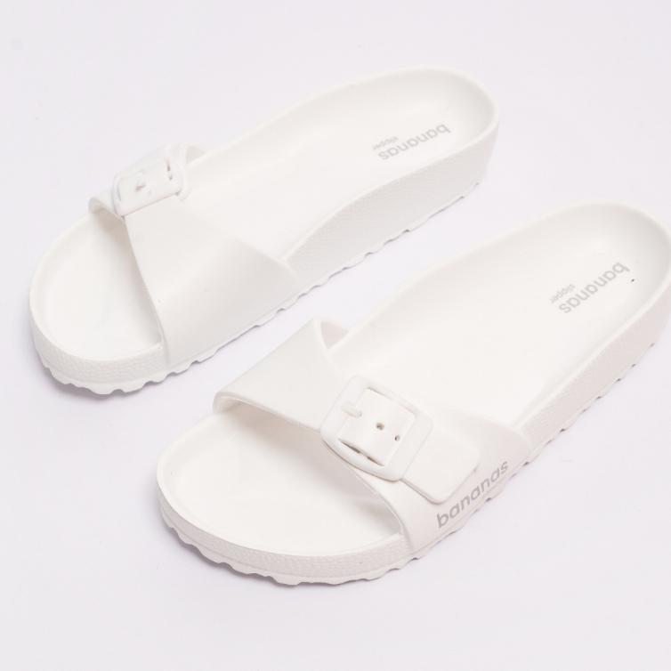 Bananas Slipper Sandal Fei Woman White