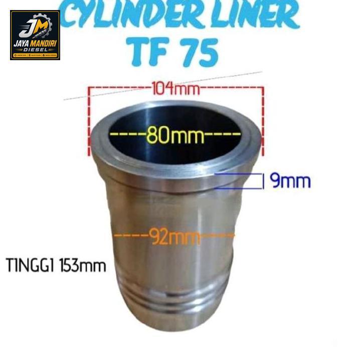 TF75 Cylinder Liner boring diameter 80MM