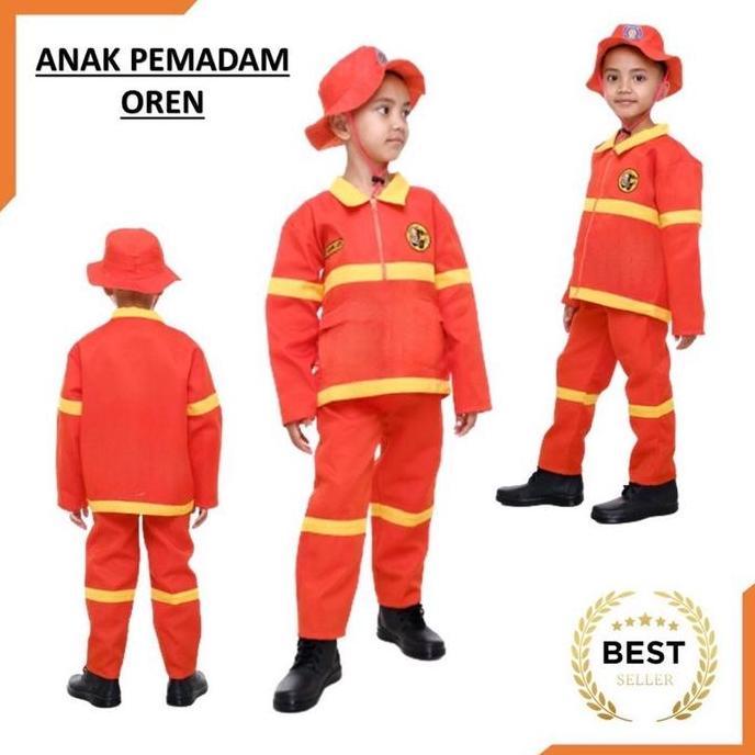 BAJU PROFESI ANAK KOMPLIT BAJU POPAYE, BAJU DAMKAR , LORENG AURI, KOKI CHEF , DOKCIL , PERAWAT