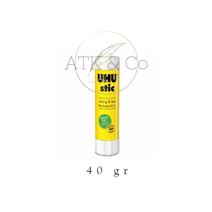 Giun- Lem Stick Besar 40Gr Uhu - Lem Stick Uhu Besar- Lem Uhu Stick 40Gr
