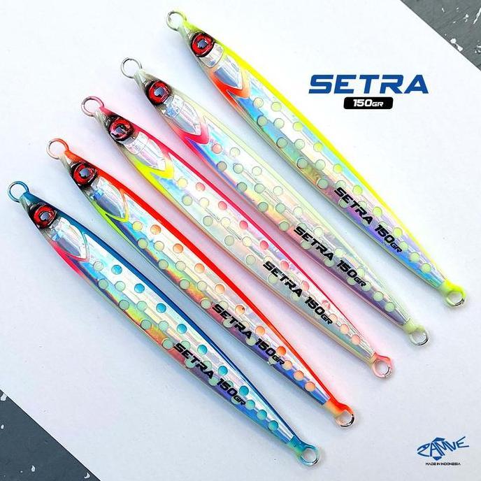 60U - Metal Jig Polkadot Zamve Setra 150Gr Metal Jig 150Gr Metal Jig 150Gram
