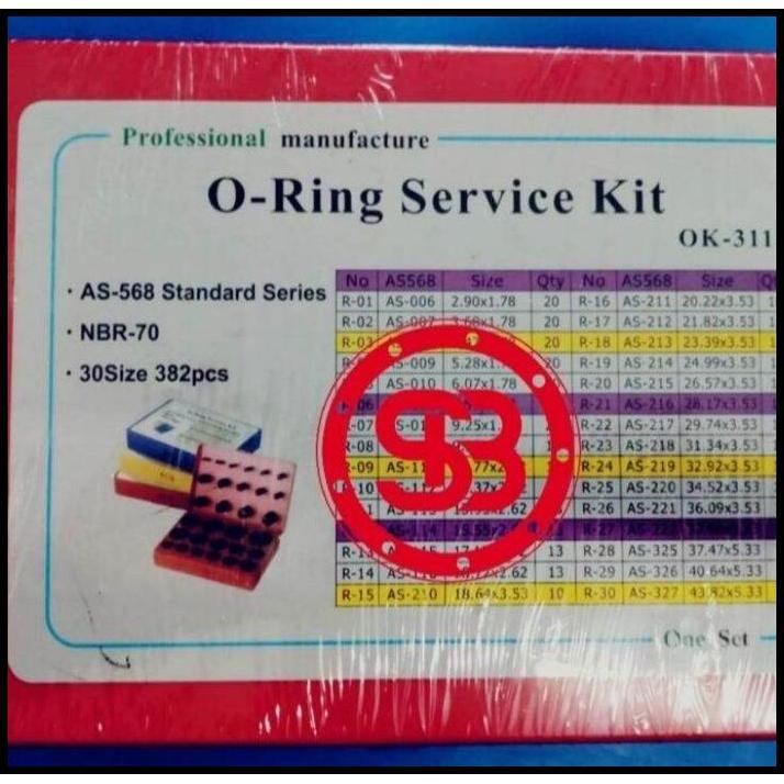 GRATIS ONGKIR ORING KIT SET INCH / INCHI OK 311 JP 