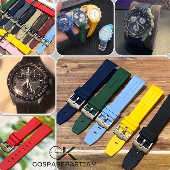 COD Strap Tali Jam Rubber Melengkung 20 mm