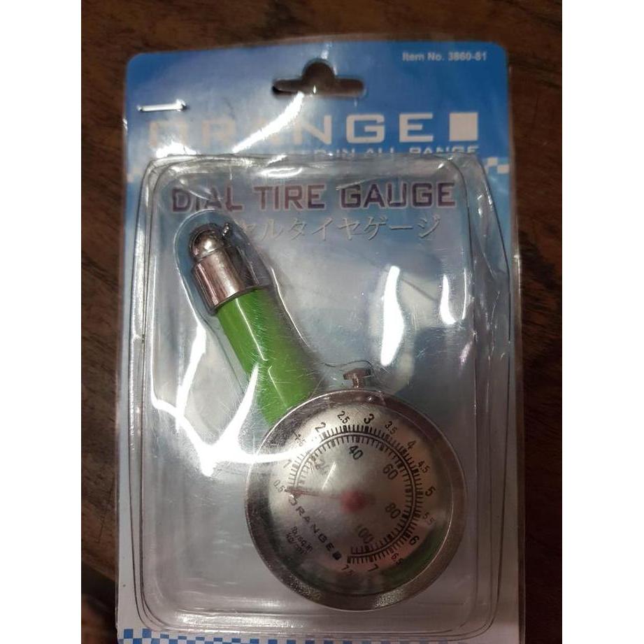 LIHAMMA ORANGE Tire Pressure Gauge BESI Alat Tester Ukur Tekanan Angin Ban