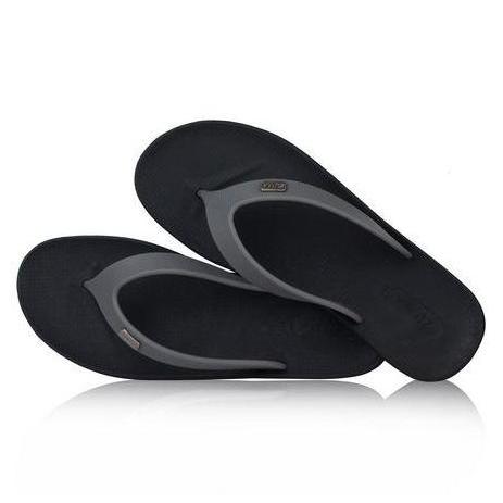 Virlokina- Sandal Zuma Onyx Black Grey Original Sandal Jepit Terbaru 