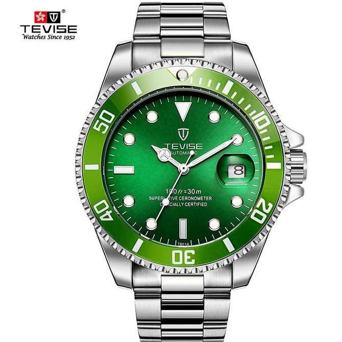 Waer- Jam Tangan Ekslusif Tevise Full Automatic Tahan Air