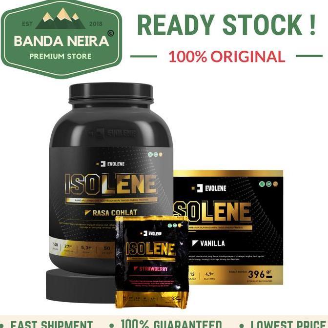 Evolene Isolene Whey Isolate Protein Powder