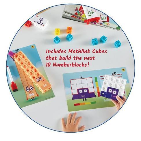 Hand2Mind - Numberblocks MathLink Cubes 1120 Activity Set