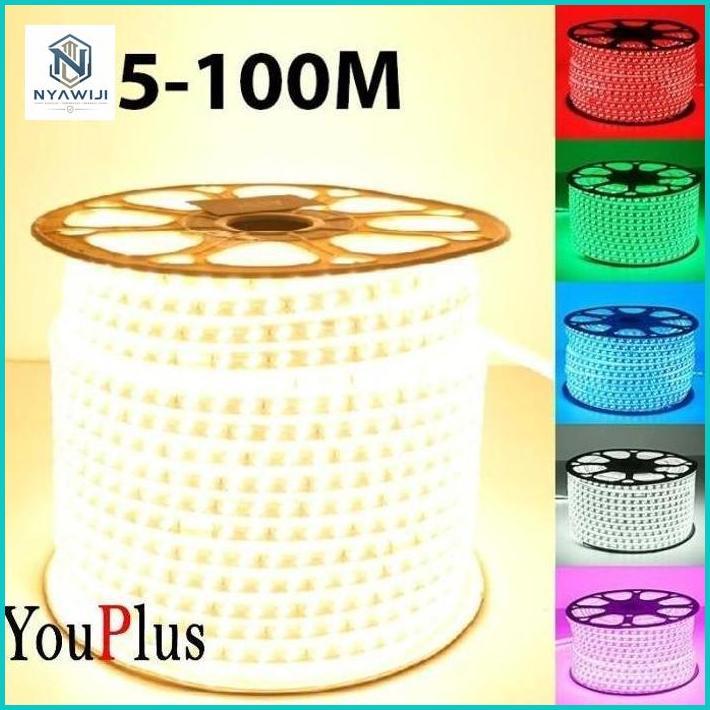 LAMPU DEKORASI LED SELANG 220V 5730 / STRIP SELANG LED