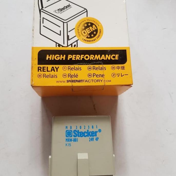 RELAY WIPER / RELAY INTERVAL WIPER PS 100, PS 120, PS RAGASA STECKER RESTOCK