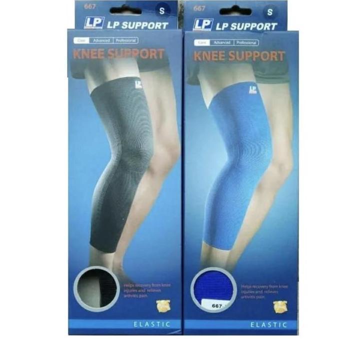Knee LP Support Panjang Original Deker Lutut Engkel 667 Long