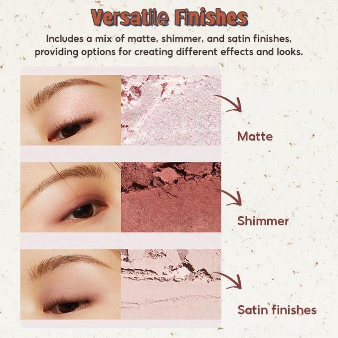 Lily- Ohsome - Febble Stellar Palette Eyeshadow 18 Rna | Glitter | Smokey Look |