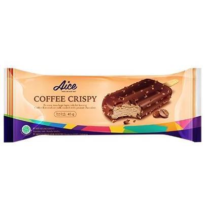 Rohmana- Paket Aice Ice Cream Coffee Crispy Es Krim Isi 20 Pcs Eskrim Kopi Terbaru !!!